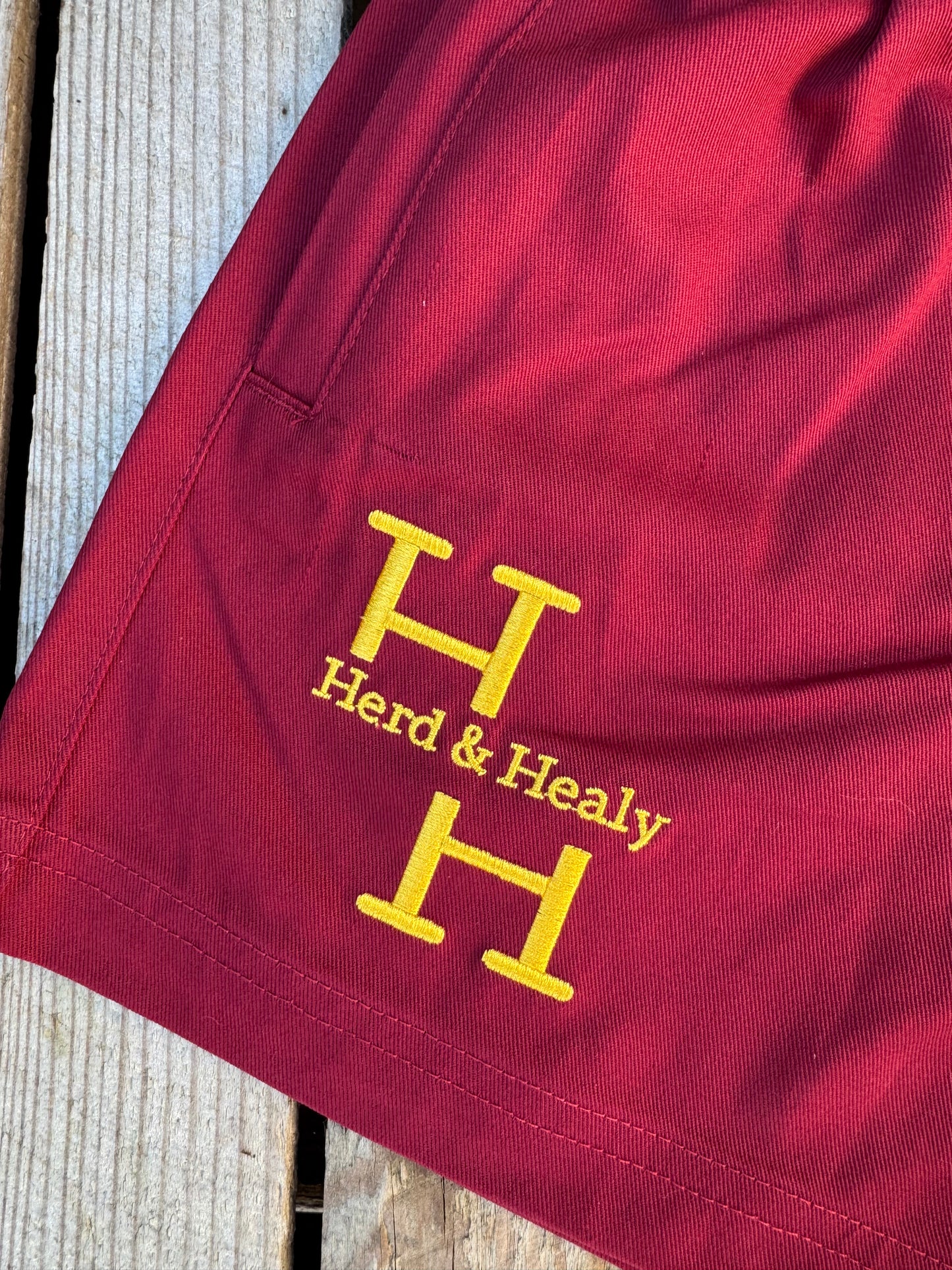 Sandgate Shorts (Burgundy)