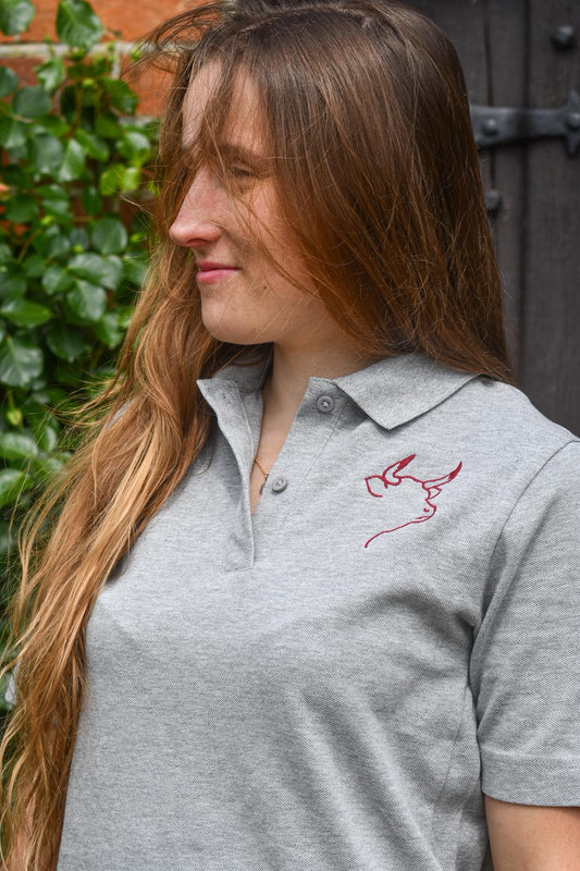 Pluckley Polo Dress (Grey)