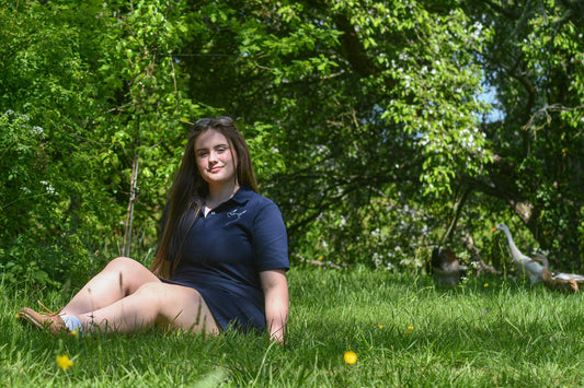 Pluckley Polo Dress (Navy)