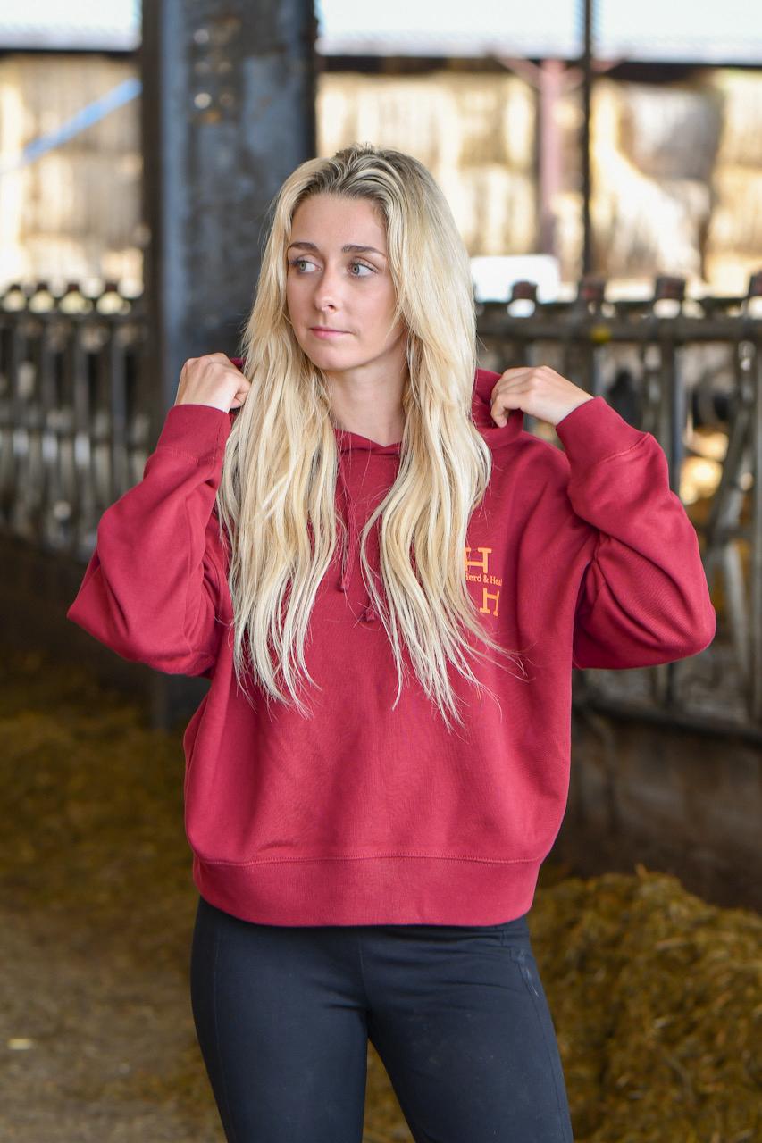 Herdwick Hoodie (Burgundy)