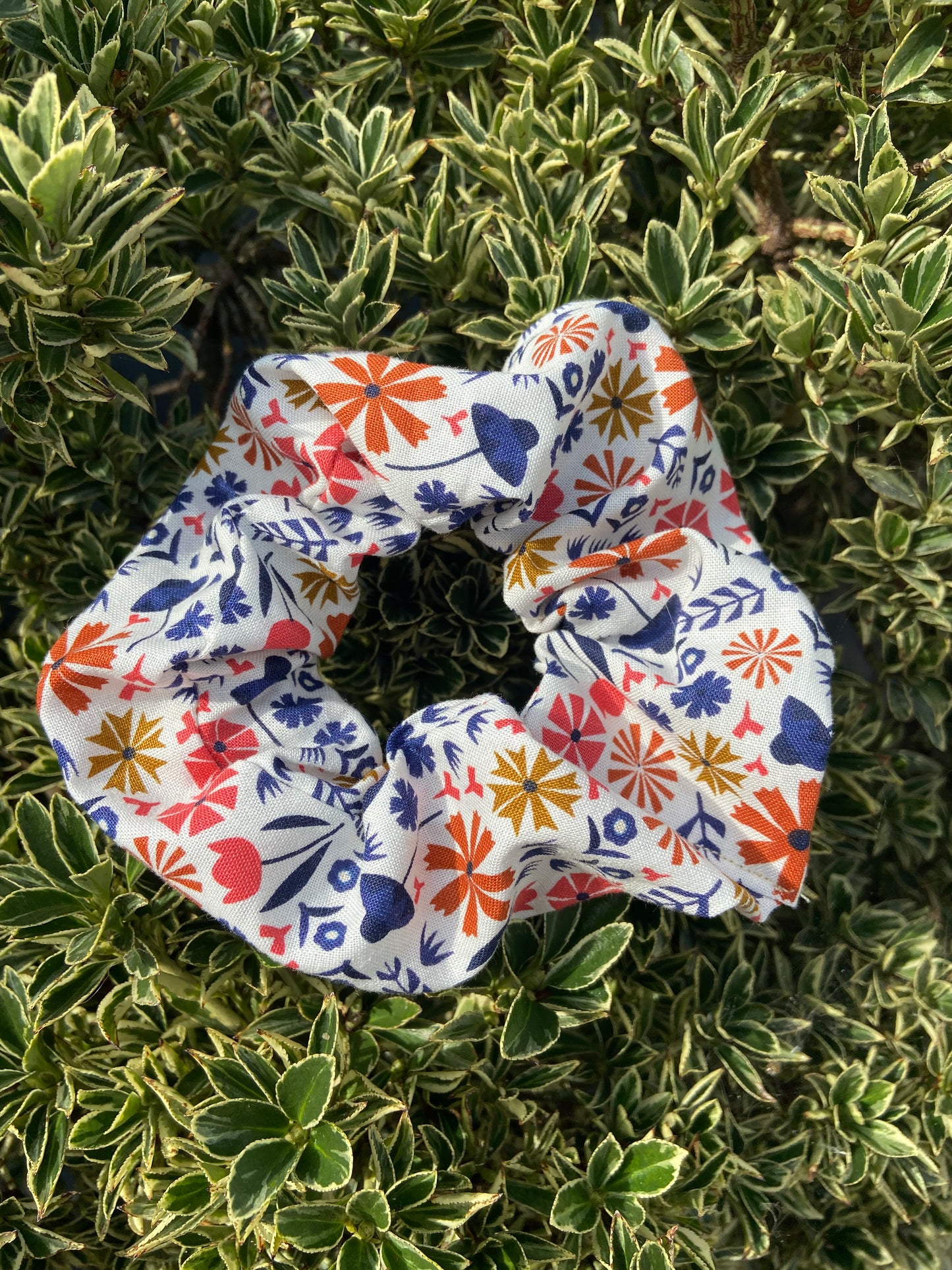 Floral Scrunchie