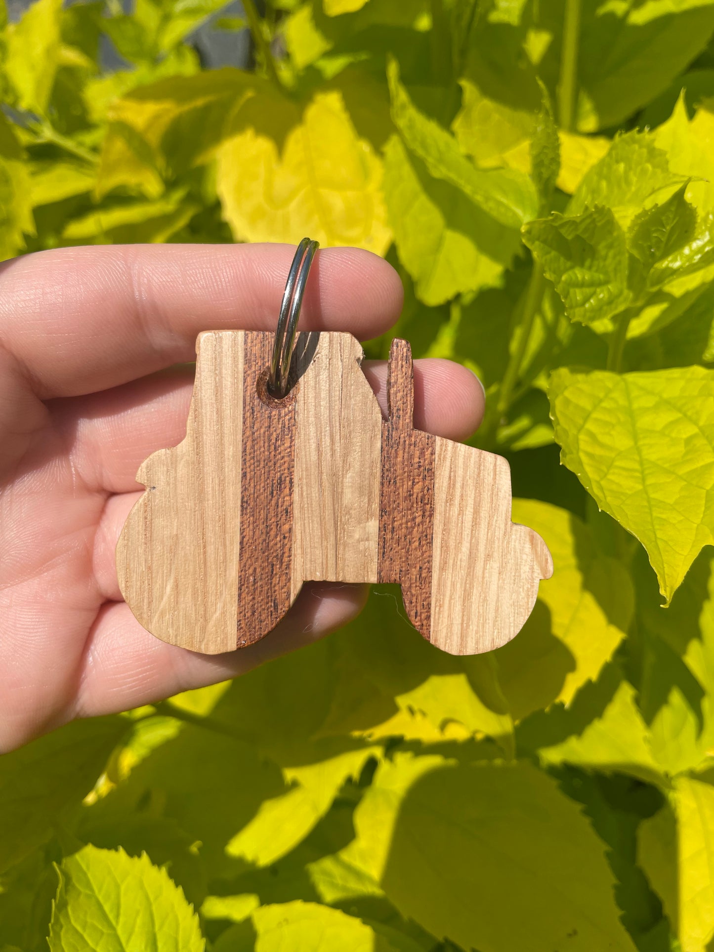 Wooden Keyring (Tractor)
