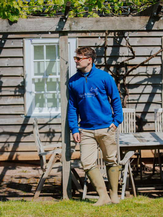 Quail Quarter Zip (Royal Blue)
