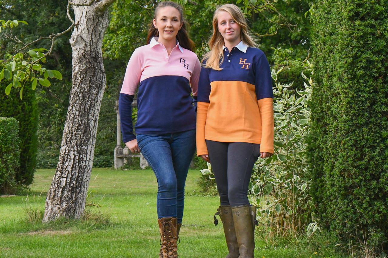 Ryeland Rugby Shirt (Navy/Rust Orange)