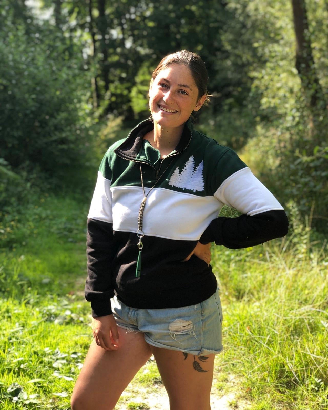 River Quarter Zip (Green)