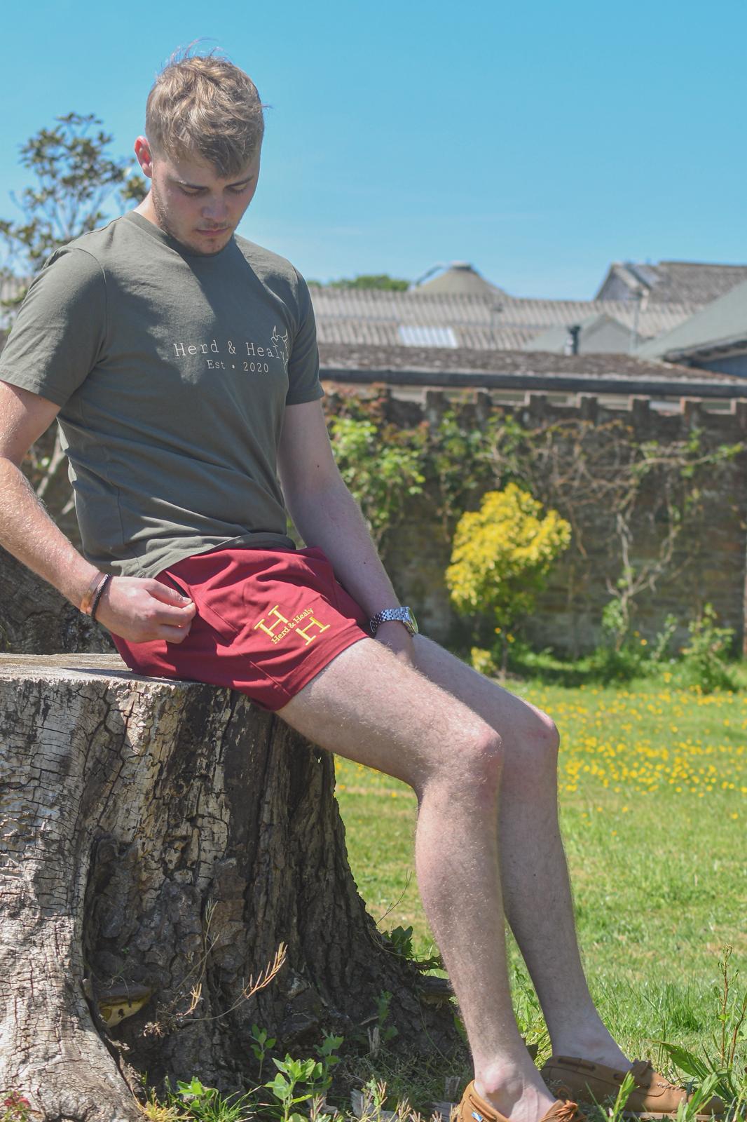 Sandgate Shorts (Burgundy)