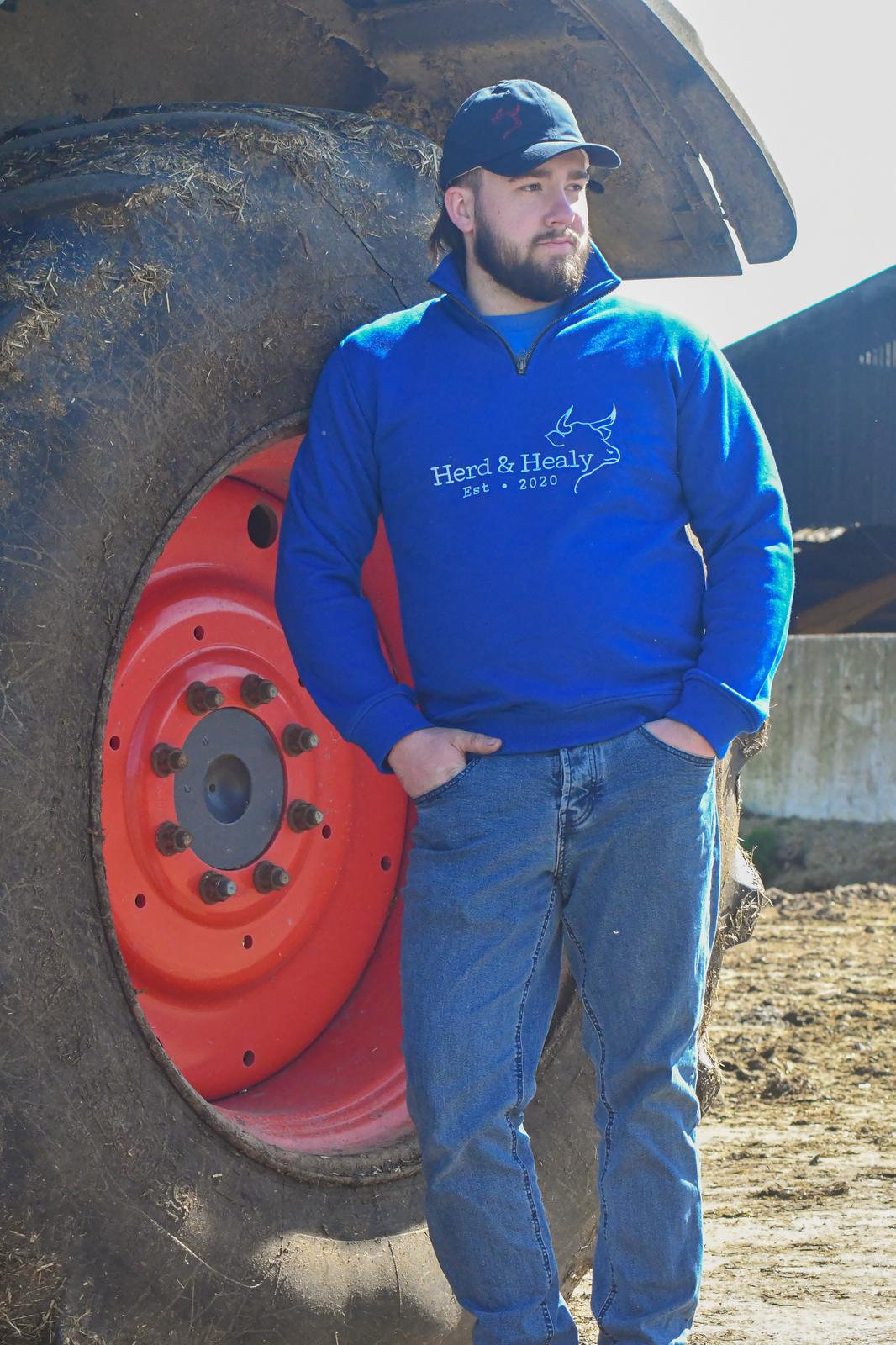 Quail Quarter Zip (Royal Blue)