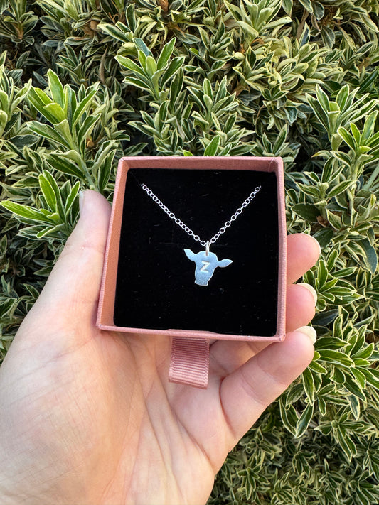 Cow Necklace - Personalised