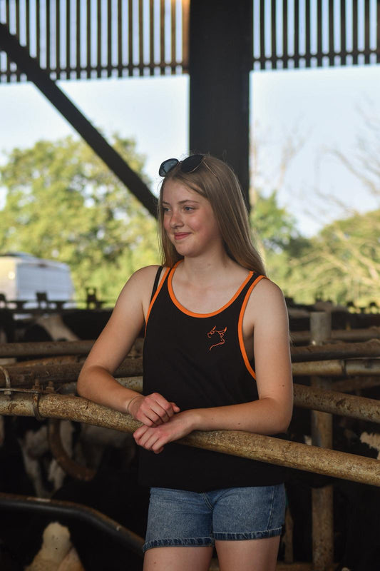 Southdown Singlet (Black)