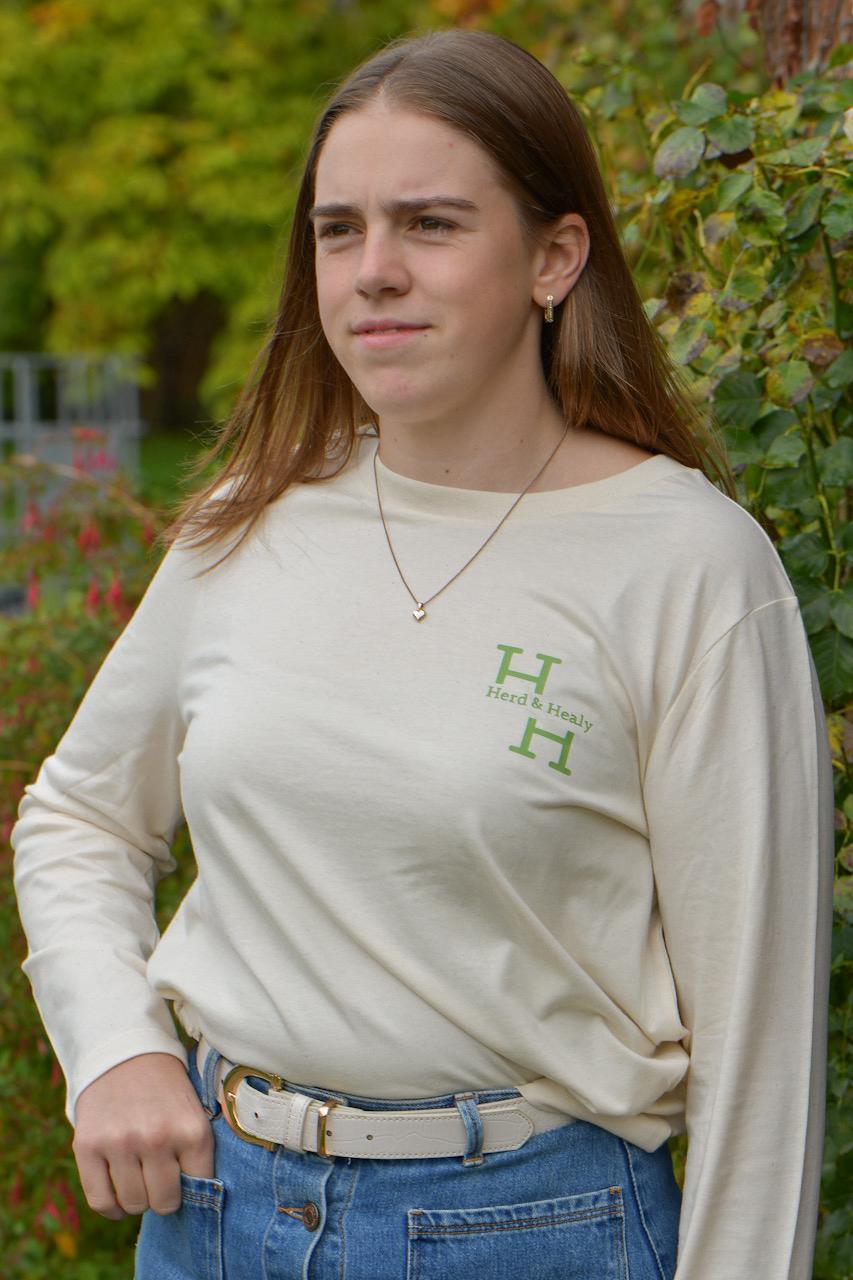 Lydden Long Sleeved Women’s T-shirt (Natural)