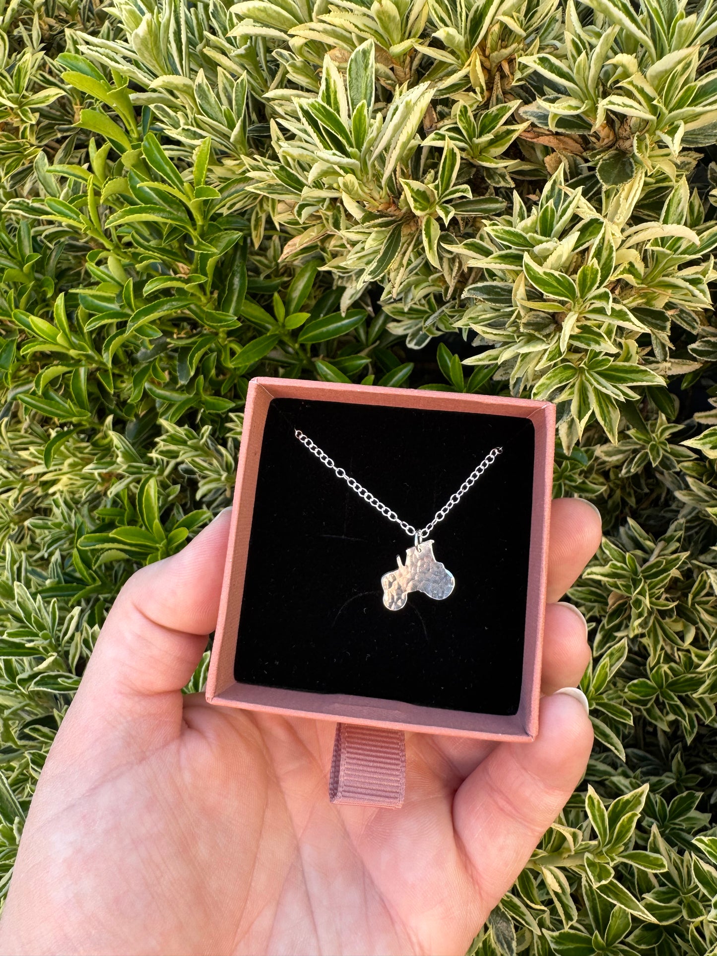 Mini Tractor Necklace