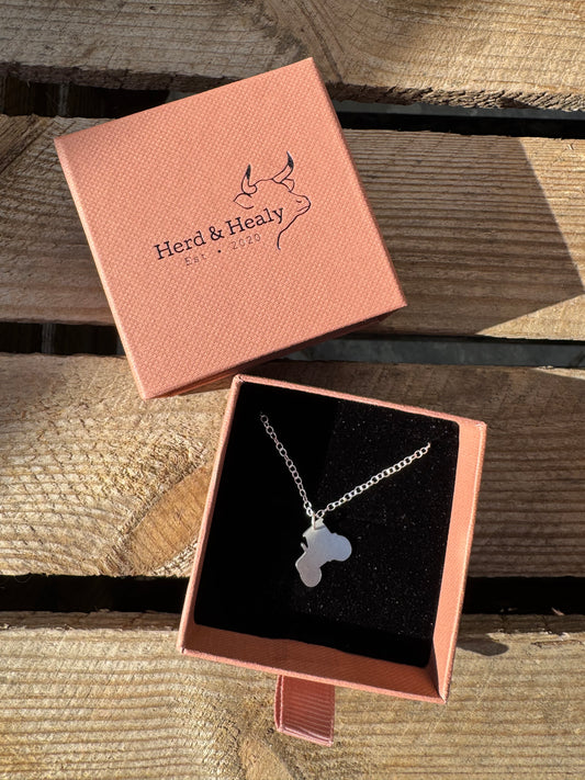 Mini Tractor Necklace