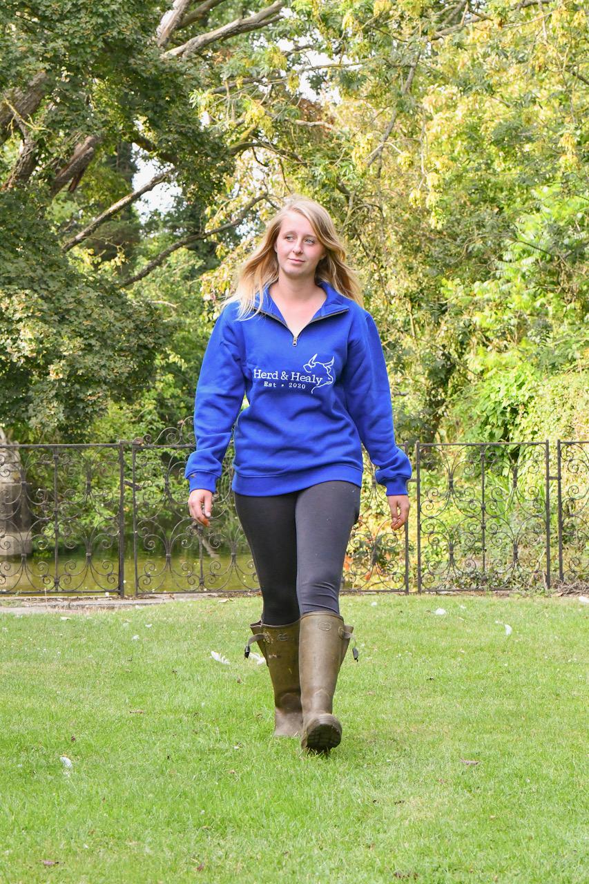 Quail Quarter Zip (Royal Blue)