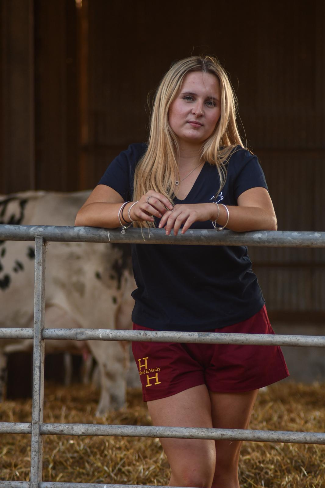 Valais V-Neck T-shirt (Navy)