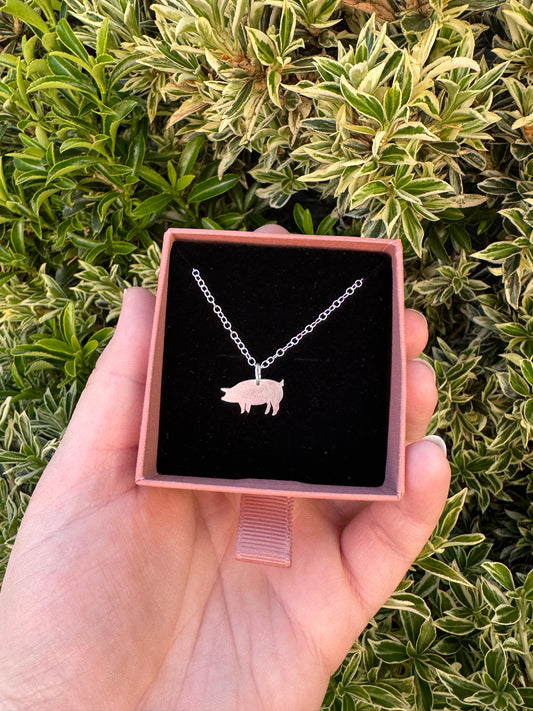 Mini Pig Necklace
