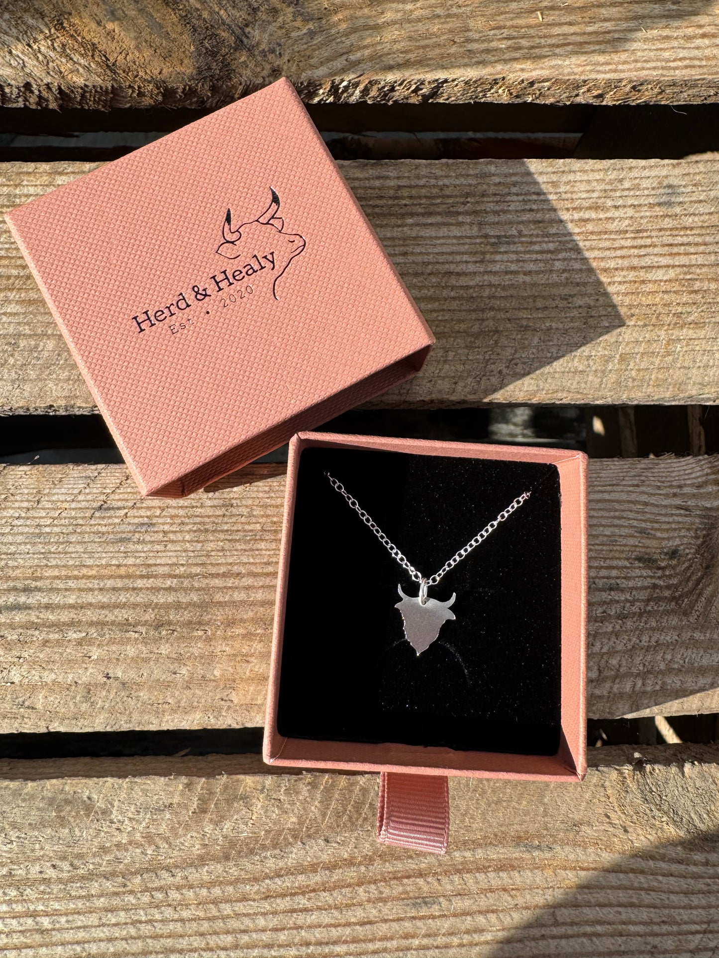 Mini Highland Cow Necklace