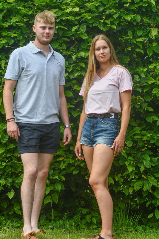 Paige Polo Shirt (Grey)