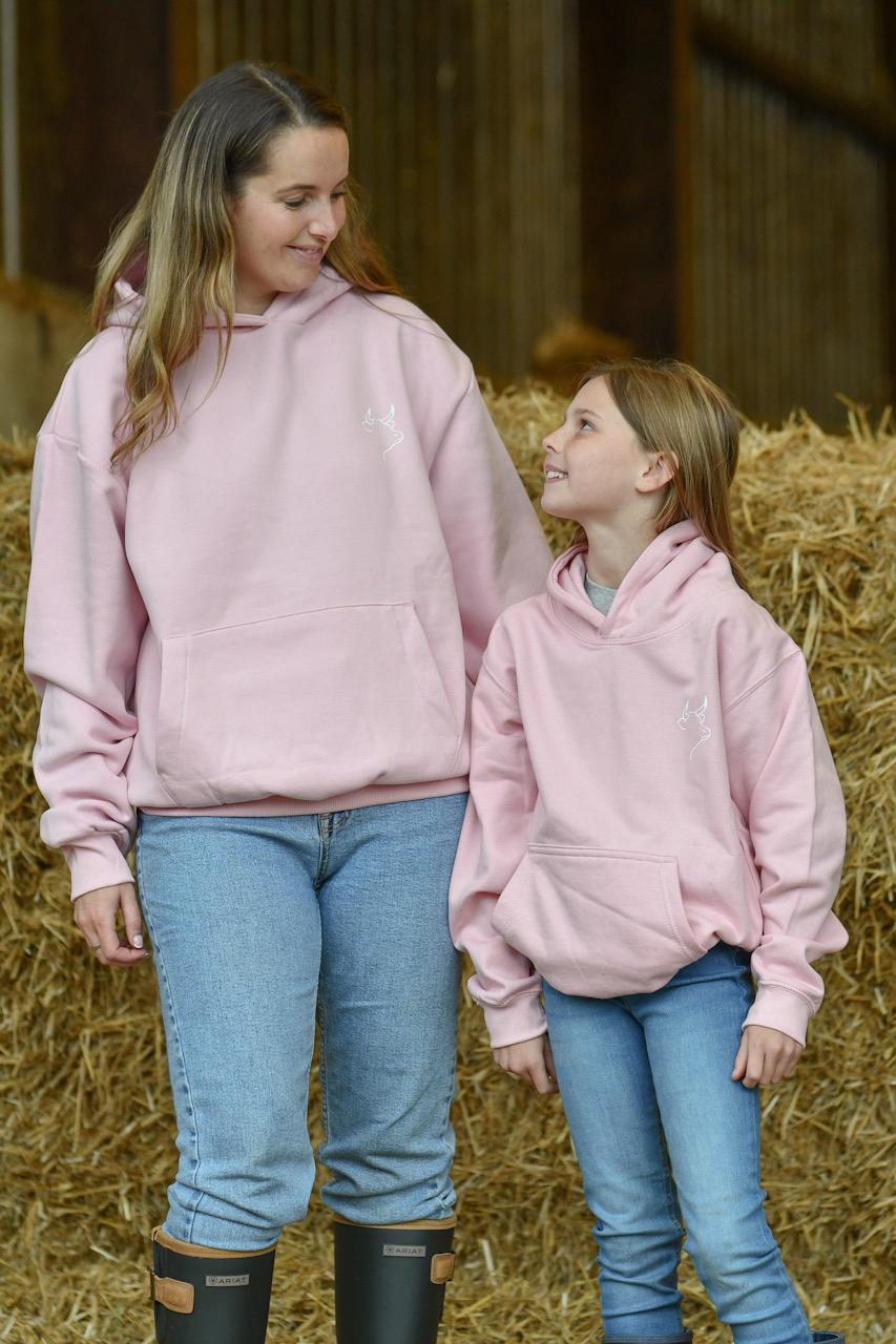 Mini Hereford Hoodie (Pink)