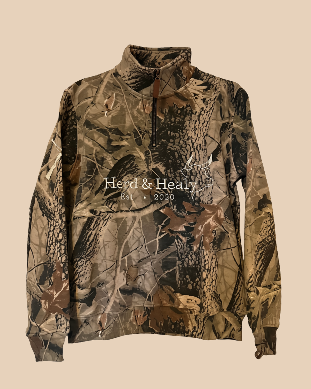 PRE ORDER - Quail Quarter Zip (Camo)