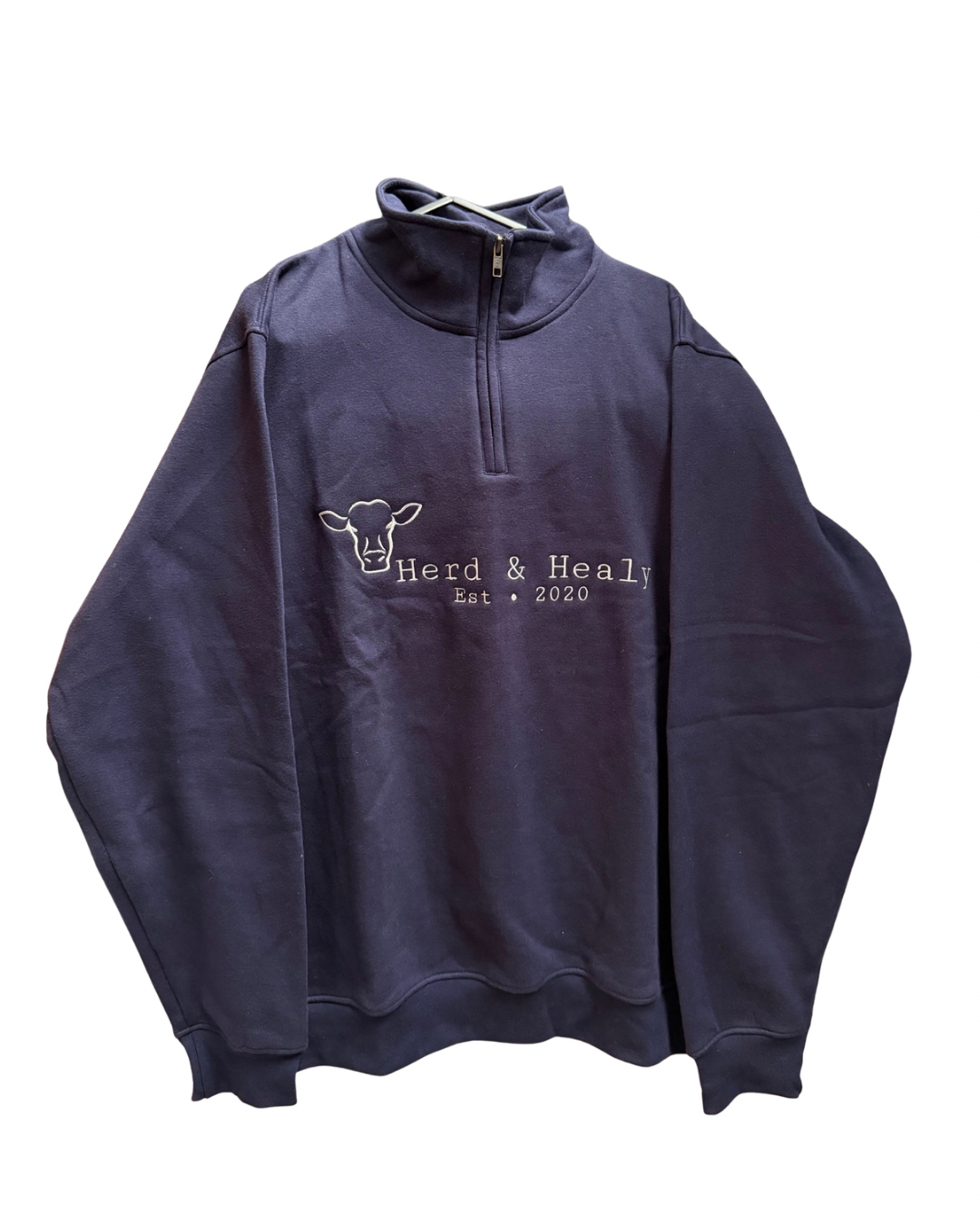 SAMPLE - Navy Quarter Zip Size XL