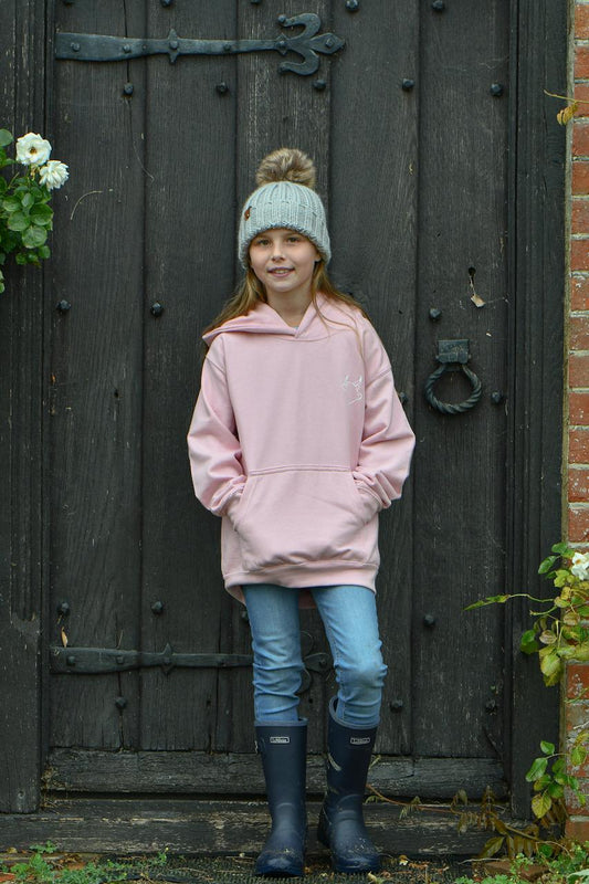 Mini Hereford Hoodie (Pink)