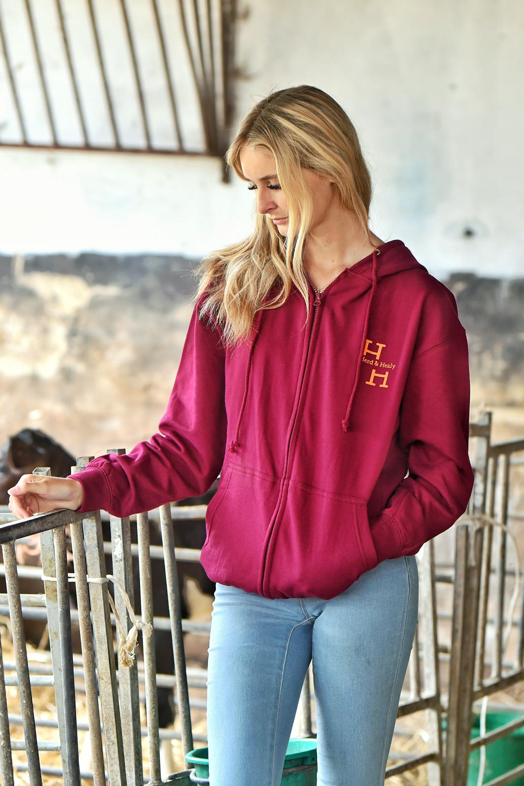 Zwartble Zoodie (Burgundy)