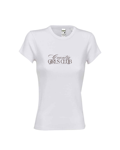 Country Girls Club Fitted T-shirt