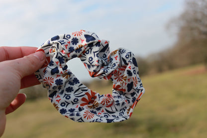 Floral Scrunchie