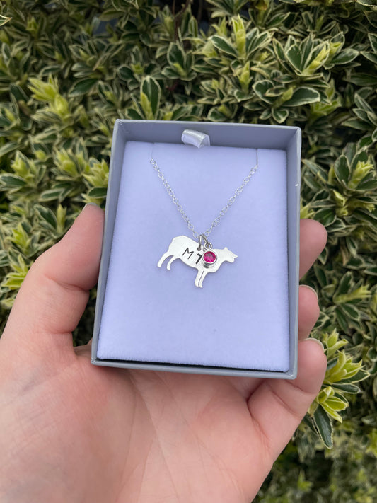 Texel Sheep Necklace - Personalised