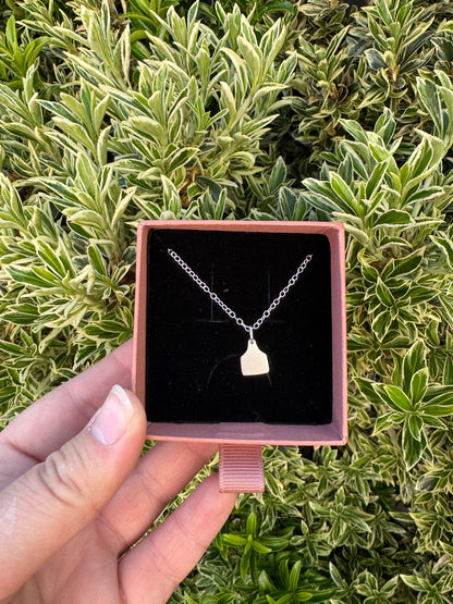 Mini Cow Tag Necklace