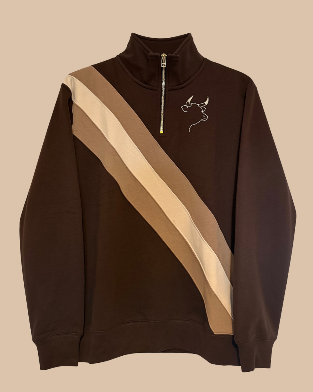 PRE ORDER - Combine Quarter Zip (Brown)