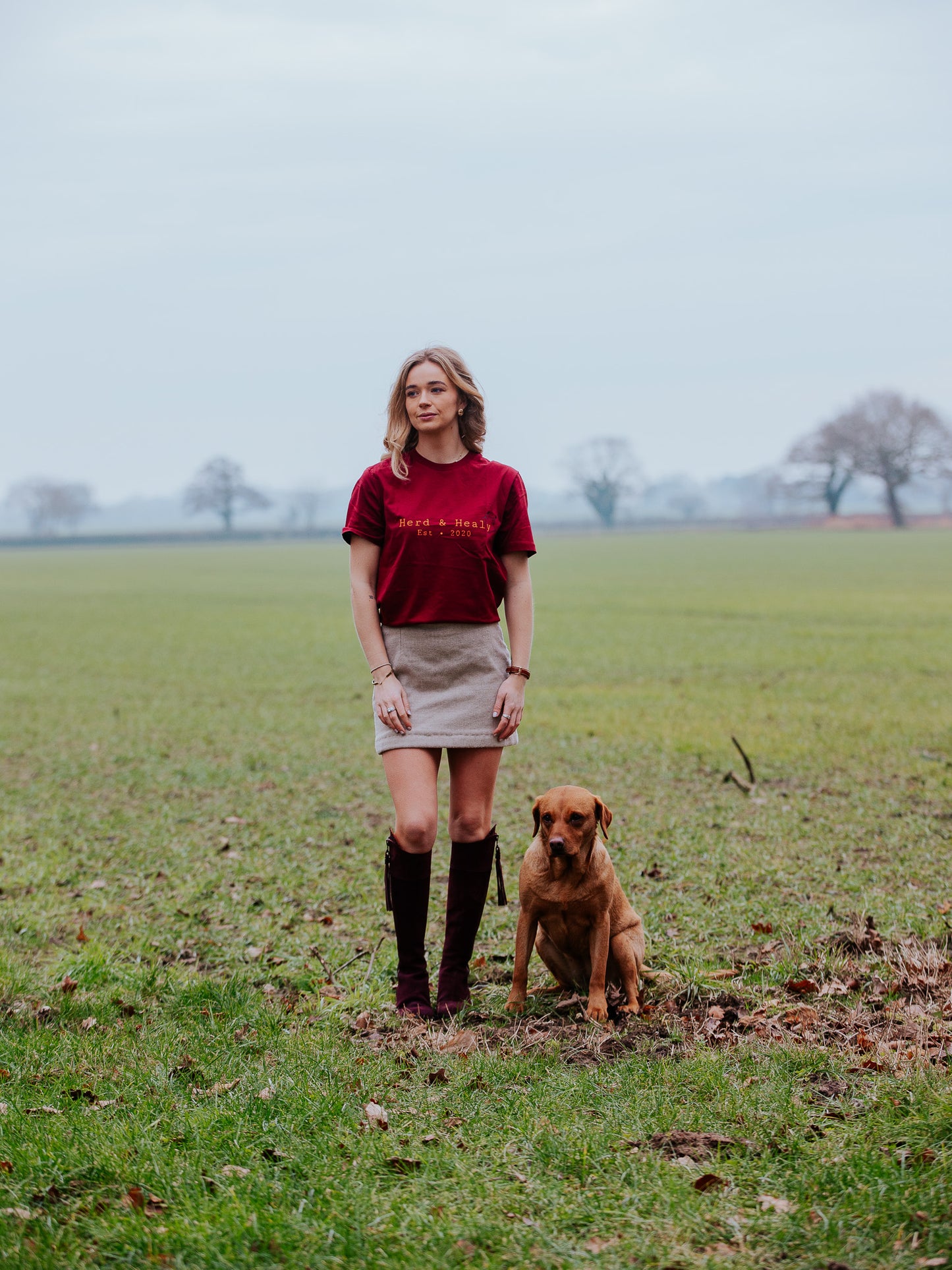 Tamworth T-shirt (Burgundy)