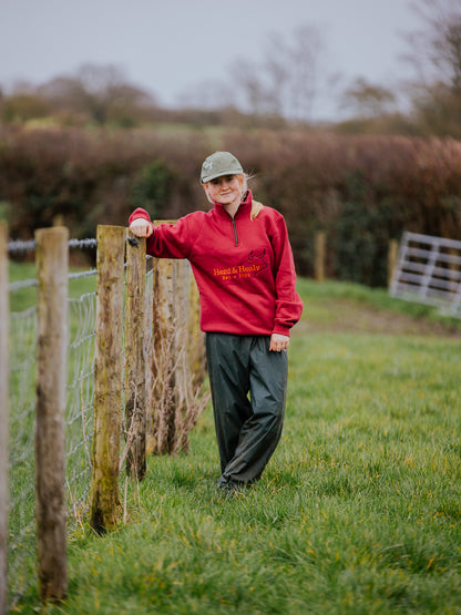 SALE - Quail Quarter Zip (Burgundy)