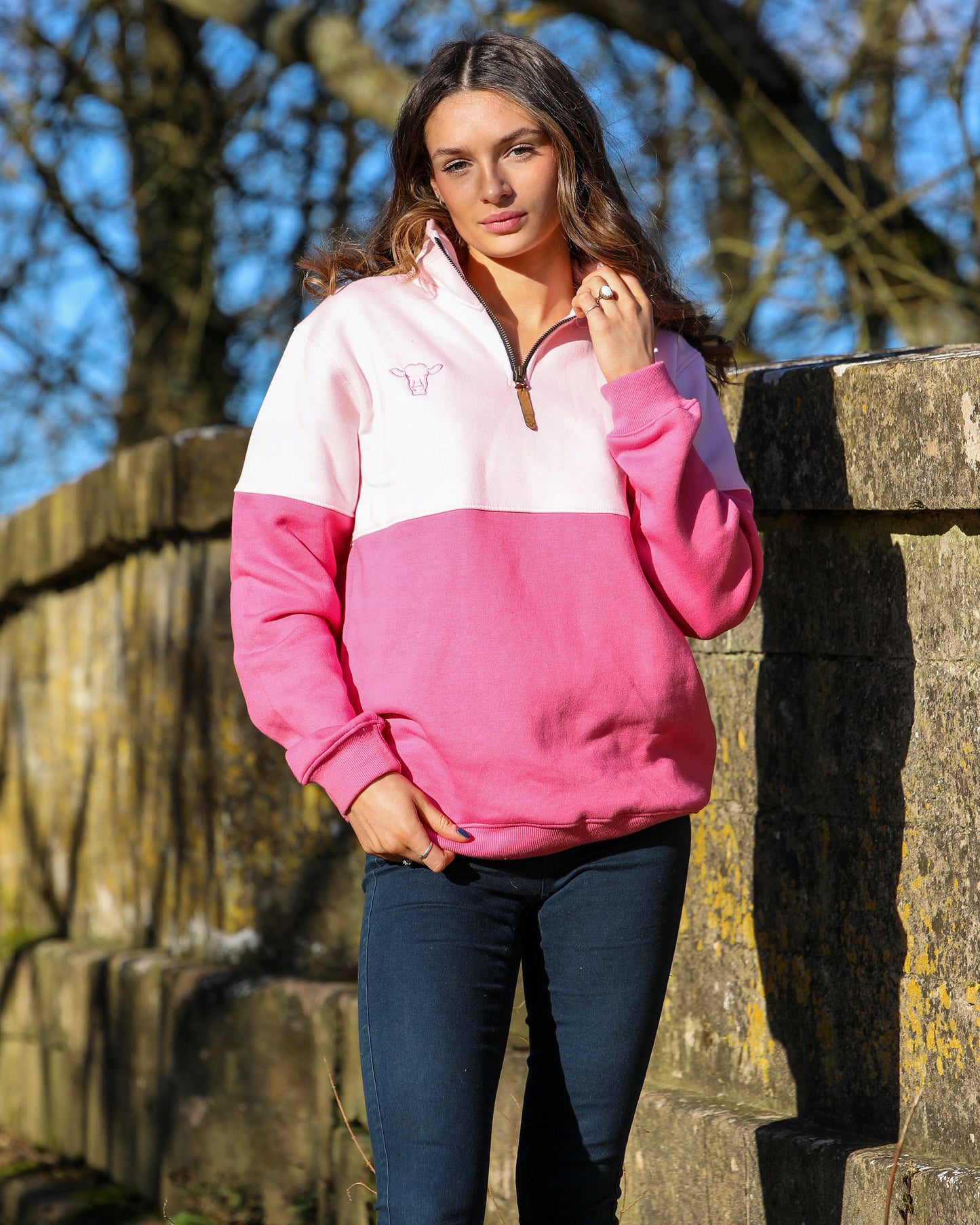 Breast Cancer Edition Quantock Quarter Zip