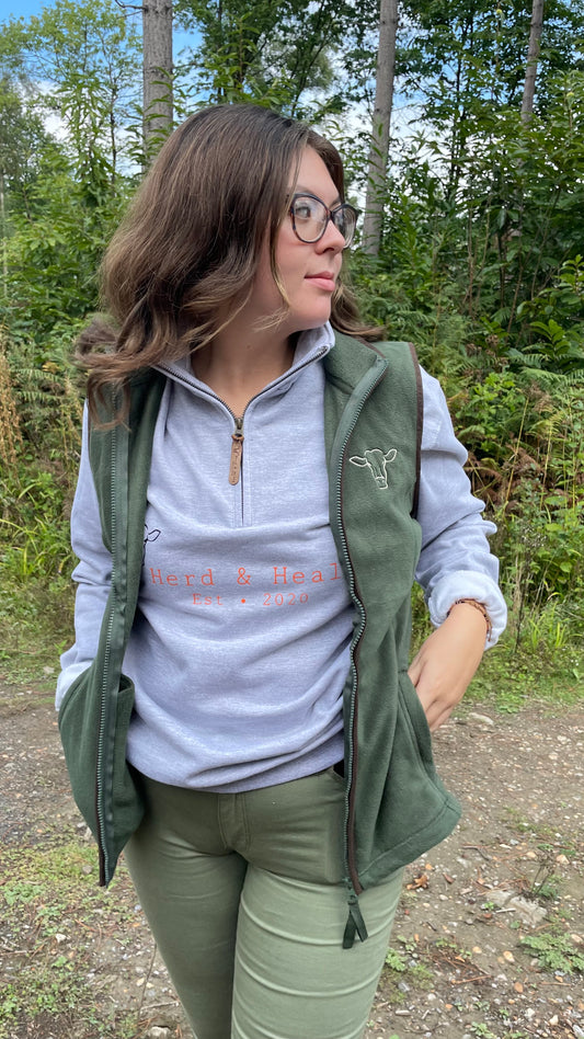 SALE - Moss Green Women’s Gilet Size Small