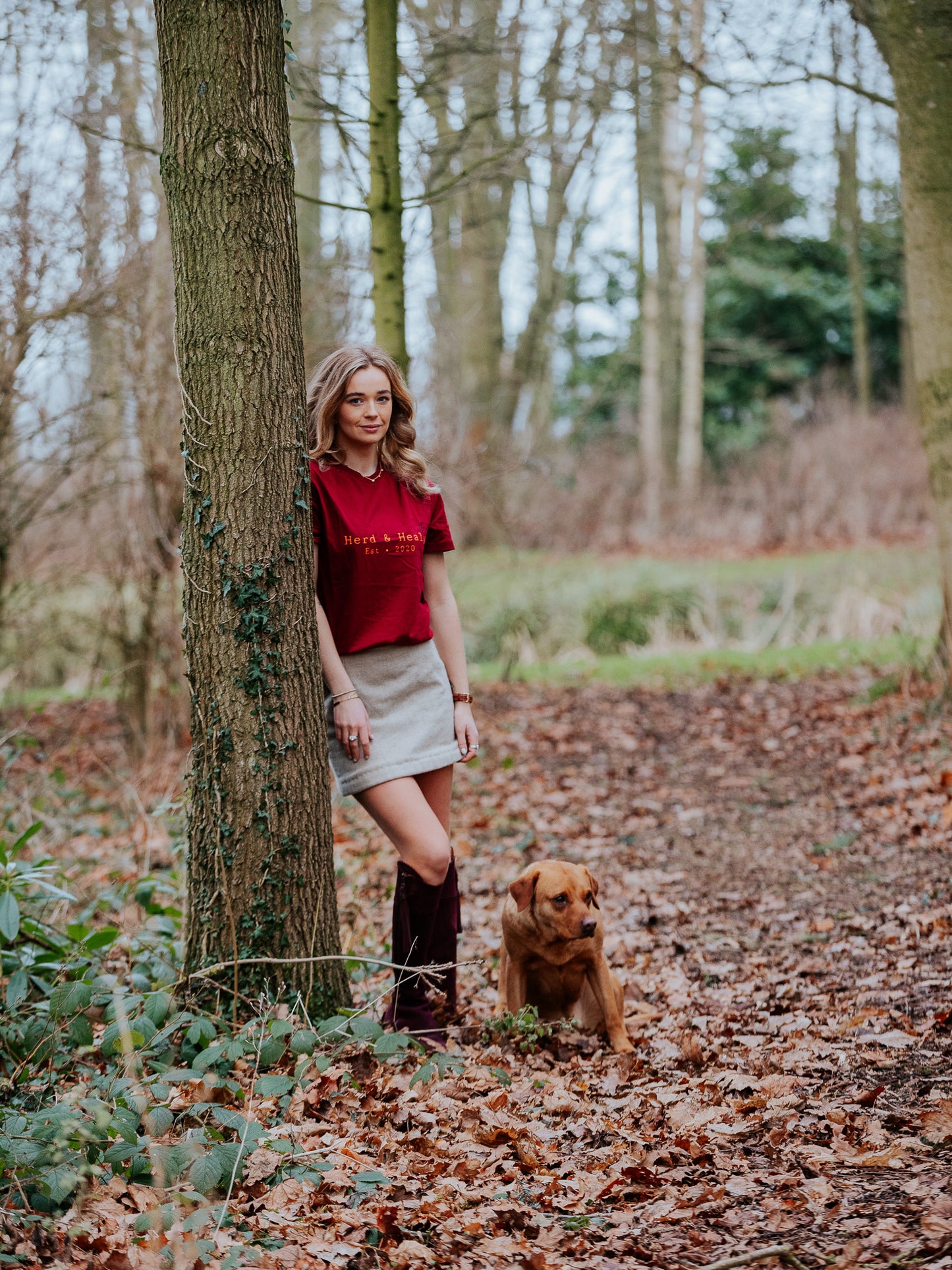 Tamworth T-shirt (Burgundy)