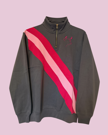 PRE ORDER - Combine Quarter Zip (Charcoal)