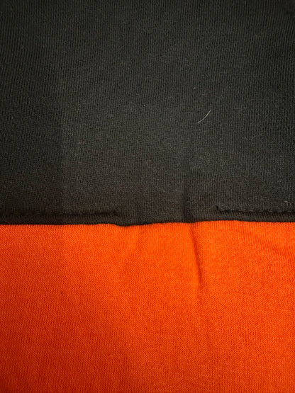 SALE - Black/Orange Quantock Quarter Zip Size Large