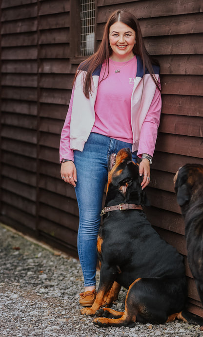 Lydden Long Sleeved Women’s T-shirt (Bubble Pink)