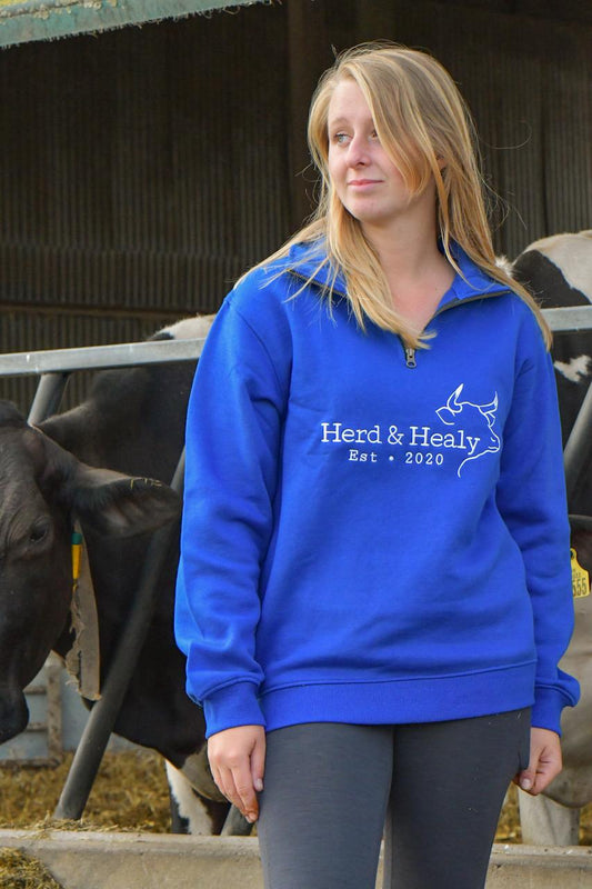 Quail Quarter Zip (Royal Blue)