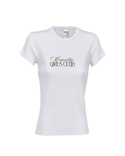 Country Girls Club Fitted T-shirt