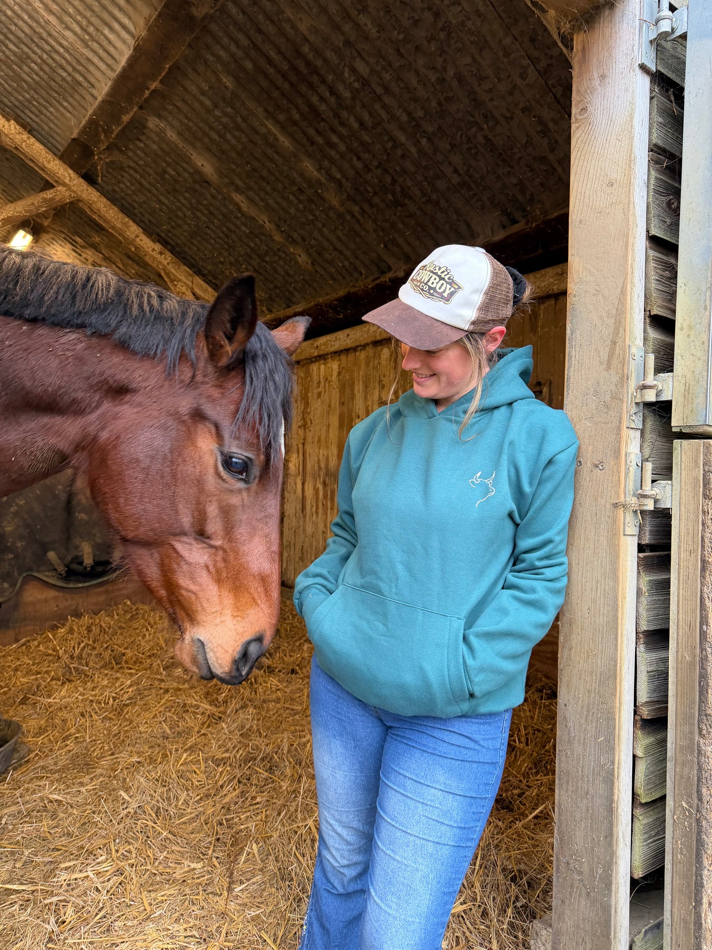 Hereford Hoodie (Teal)