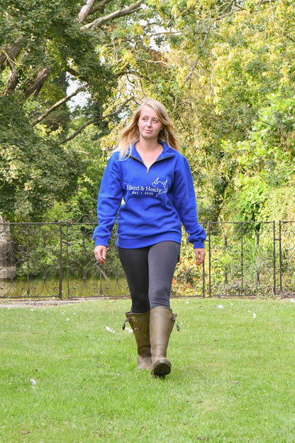 Quail Quarter Zip (Royal Blue)