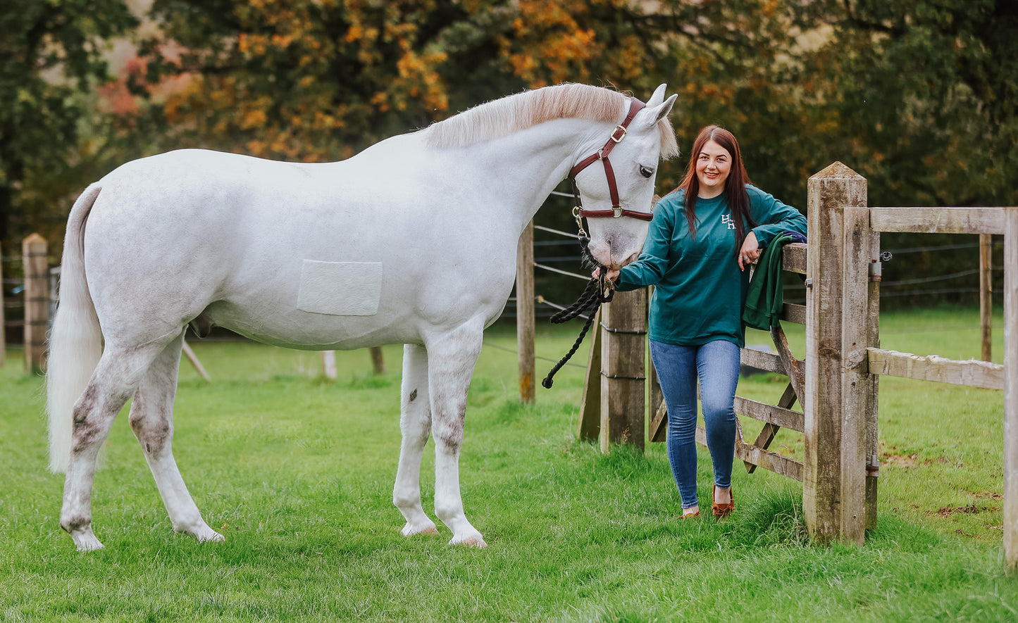 Lamberhurst Long Sleeved Unisex T-shirt (Glazed Green)