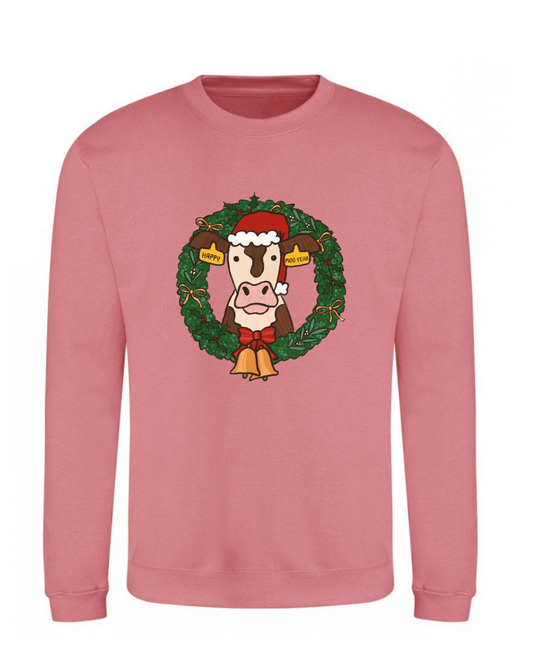 Happy Moo Year Sweatshirt