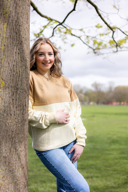 Swanley Sweatshirt (Brown/Cream)