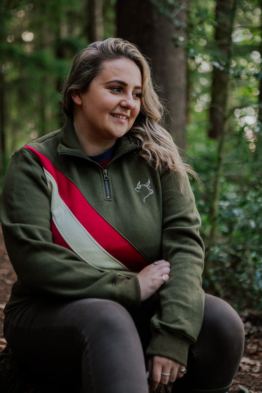 Combine Quarter Zip (Khaki)