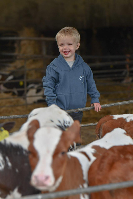 Mini Hereford Hoodie (Airforce Blue)
