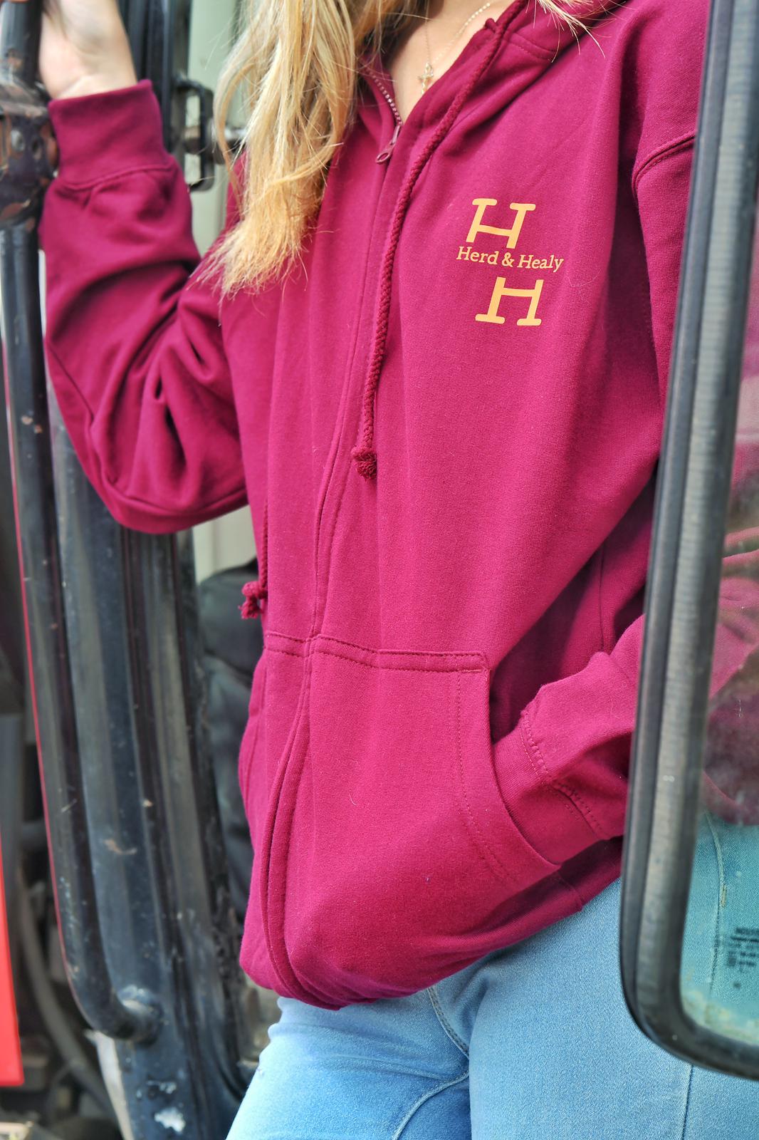 Zwartble Zoodie (Burgundy)