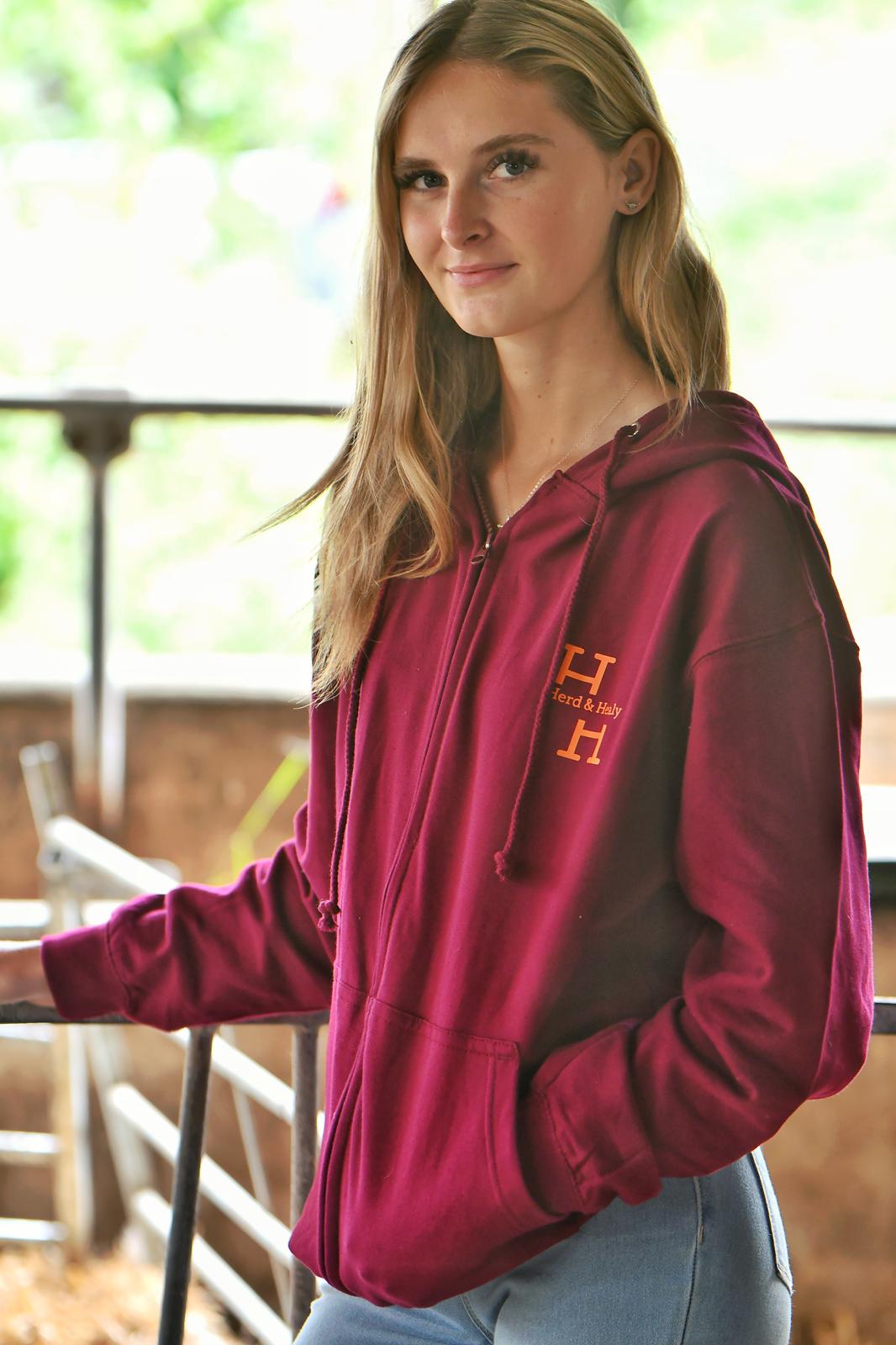 Zwartble Zoodie (Burgundy)
